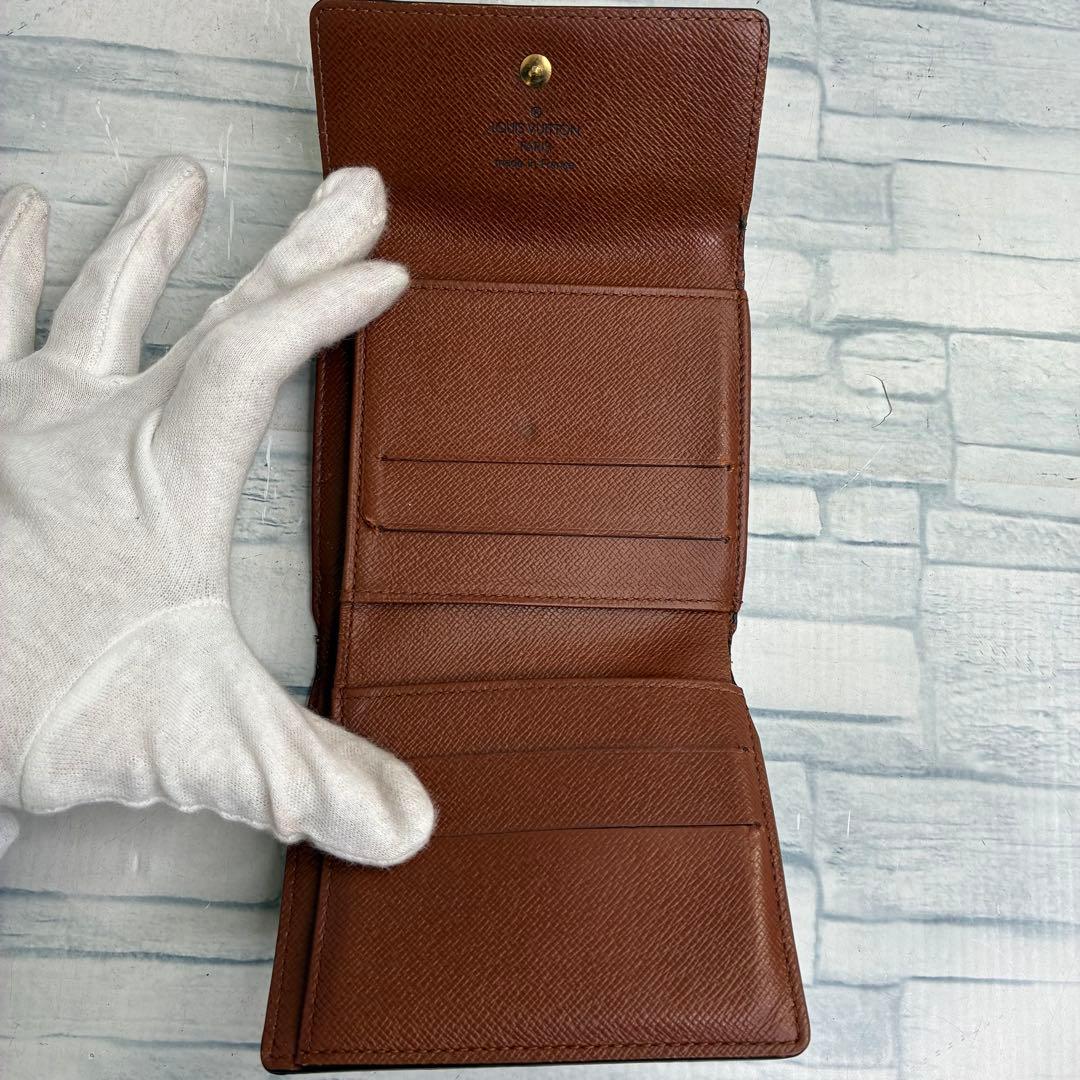 45 LOUIS VUITTON ルイヴィトン 二つ折り財布　Wホック　wj4