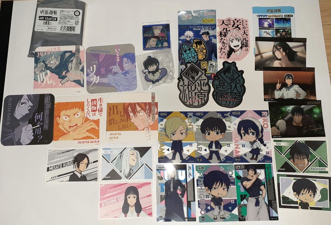呪術廻戦　グッズ　100点以上　まとめ売り　　被りなし　アクスタ50点以上含む