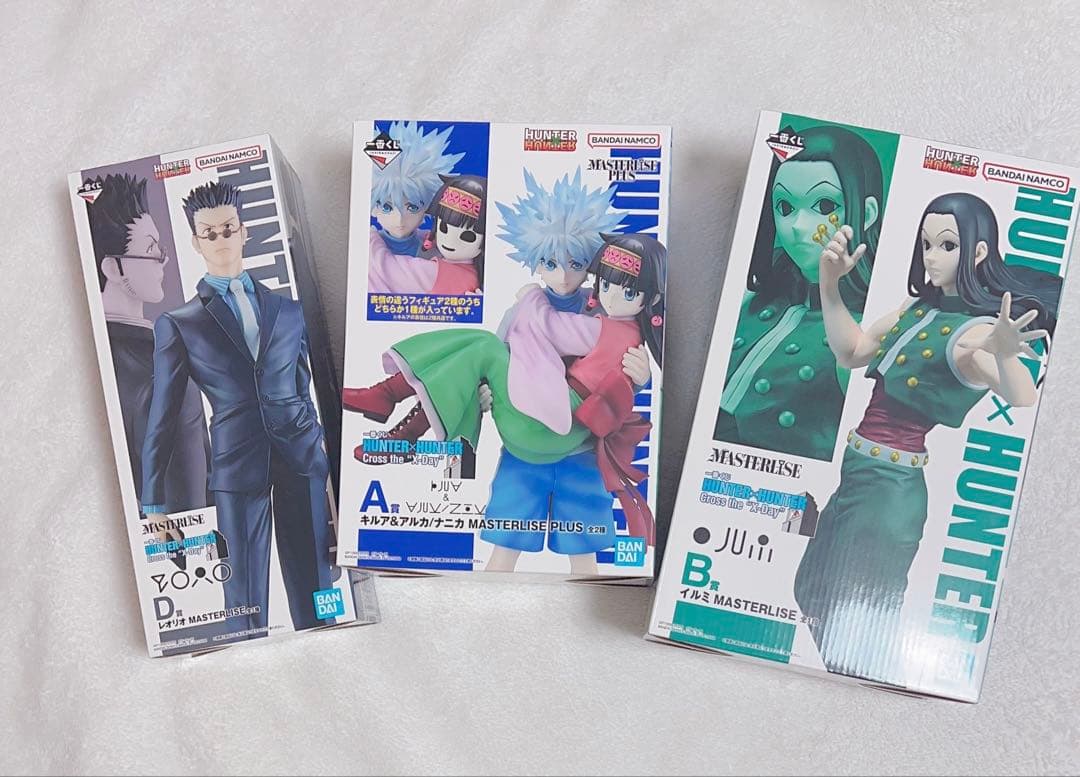 HUNTER×HUNTER 一番くじ　イルミ　キルア　アルカ　ナニカ　レオリオ