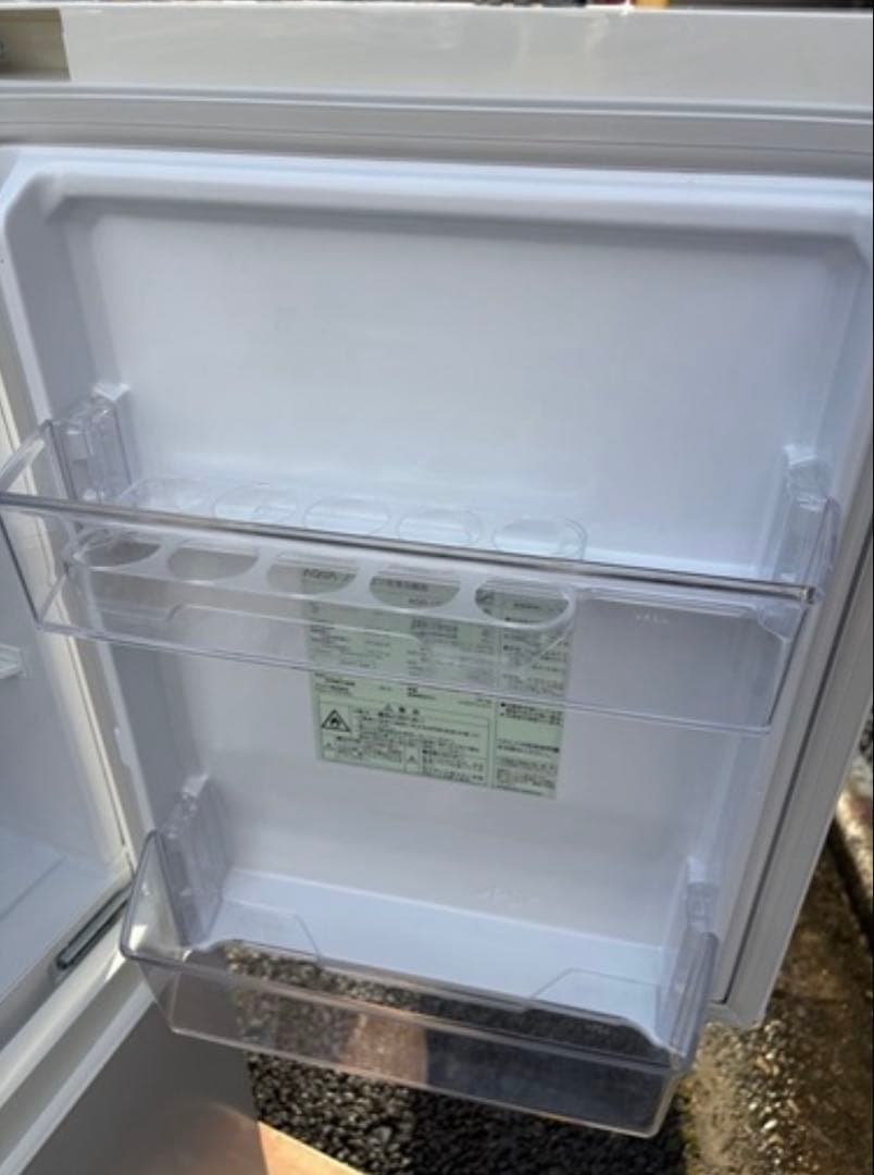 アクア AQR-13E8 (W) 2021年 ノンフロン冷凍冷蔵庫