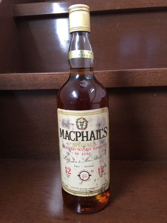 マックファイルズ12年スペシャルファインオールド デラックス