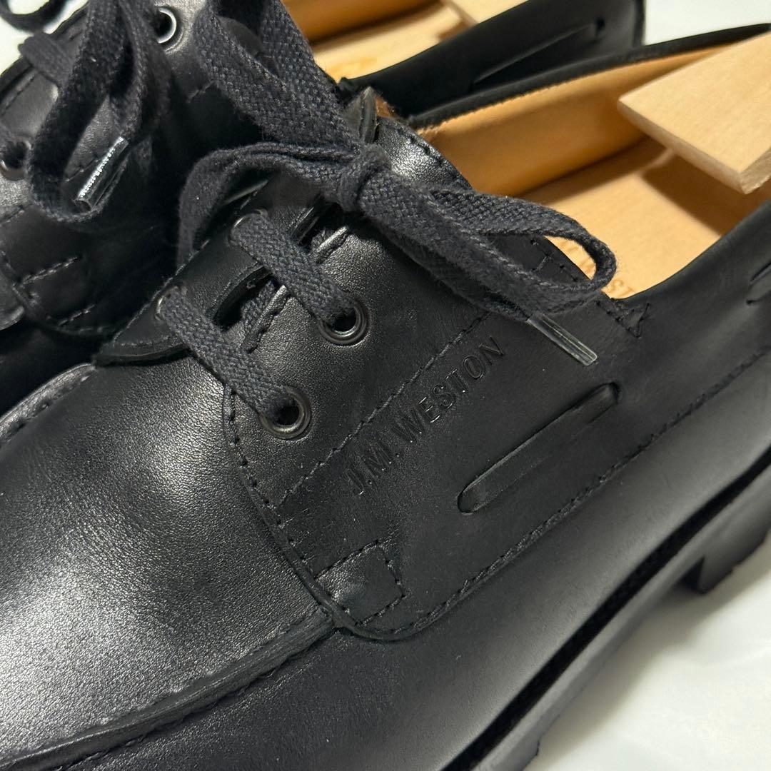 J.M.WESTON yacht Derby #690 ヨット ブラック 5/D