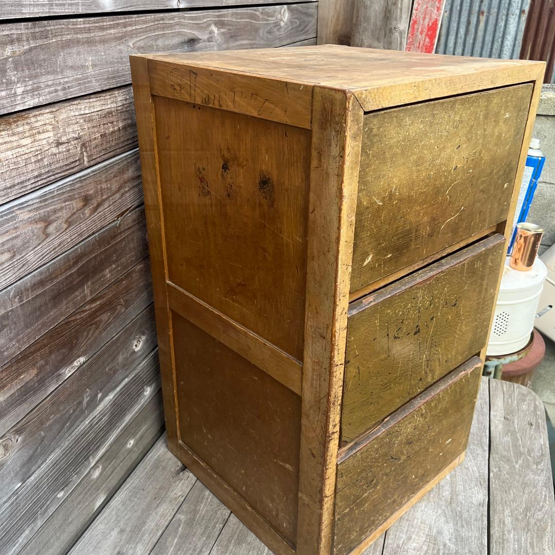 ヴィンテージ引き出し棚