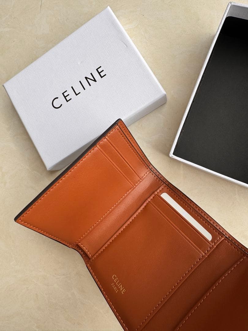 CELINE 三つ折り財布 モノグラム