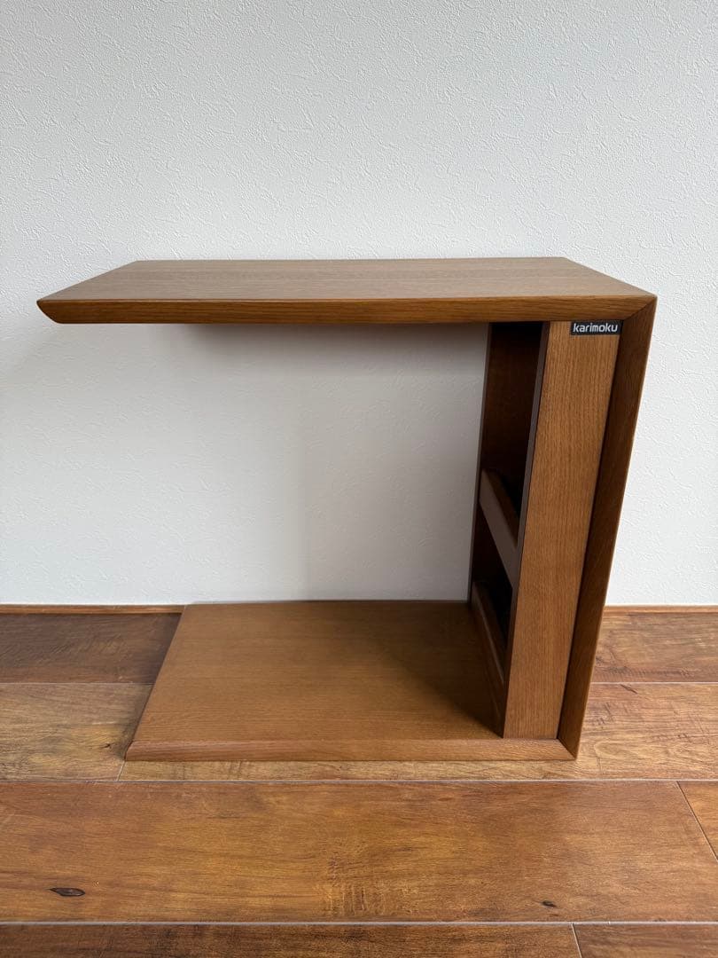 カリモク TU1752 オーク材 サイドテーブル オーダー品 karimoku