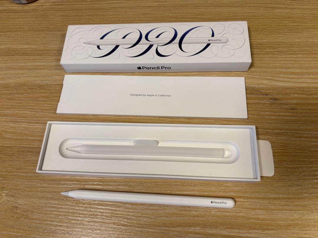 Apple Pencil Pro A2538 箱付