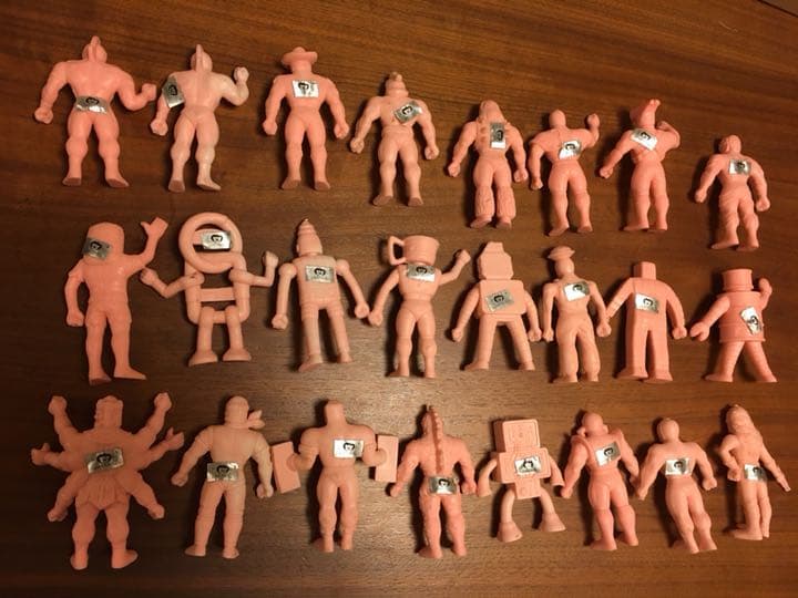 キン肉マン キン消し デカ消し 24体 ケース入り おまけあり