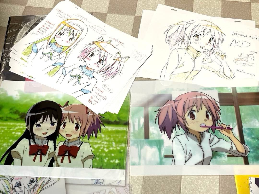 まどマギ Key Animation クリアファイル 複製原画 フィムル