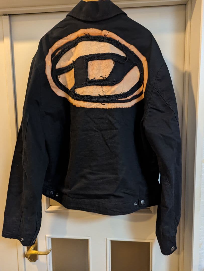 DIESEL [新品タグ・予備ボタン付き] グレン期 ダブルジップジャケット