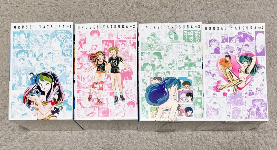 阿*野様 うる星やつら 高橋留美子 原作 復刻BOX Vol.1 〜 Vol.4