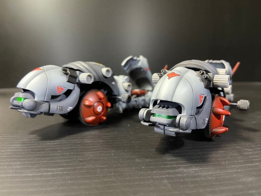 【完成品】【全塗装】モルガ　3機セット　AZ版1機　TOMY版2機　ゾイド
