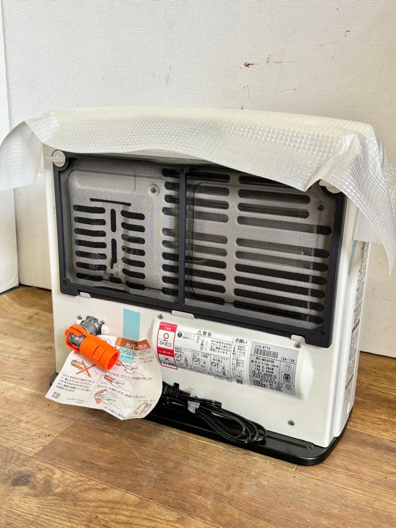 美品 Rinnai ガスファンヒーター 都市ガス用 RC-M2403E