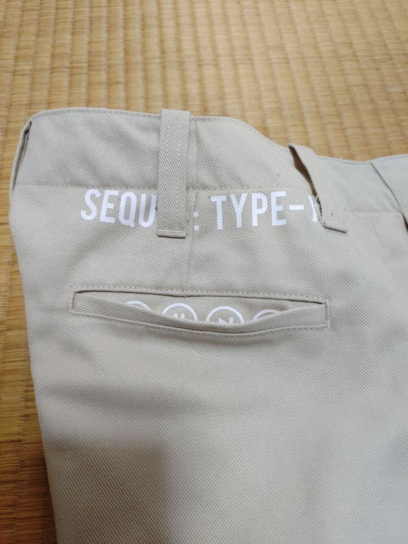 SEQUEL CHINO PANTS TYPE-XF BEIGE パンツ