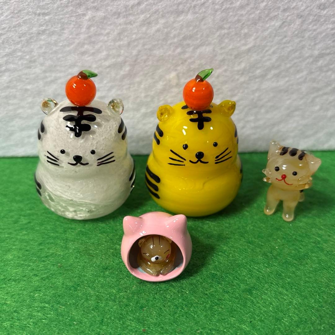 y　ガラス細工　ミニチュア