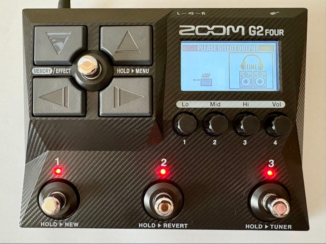 ZOOM G2 FOUR マルチエフェクター＆アンプエミュレーター