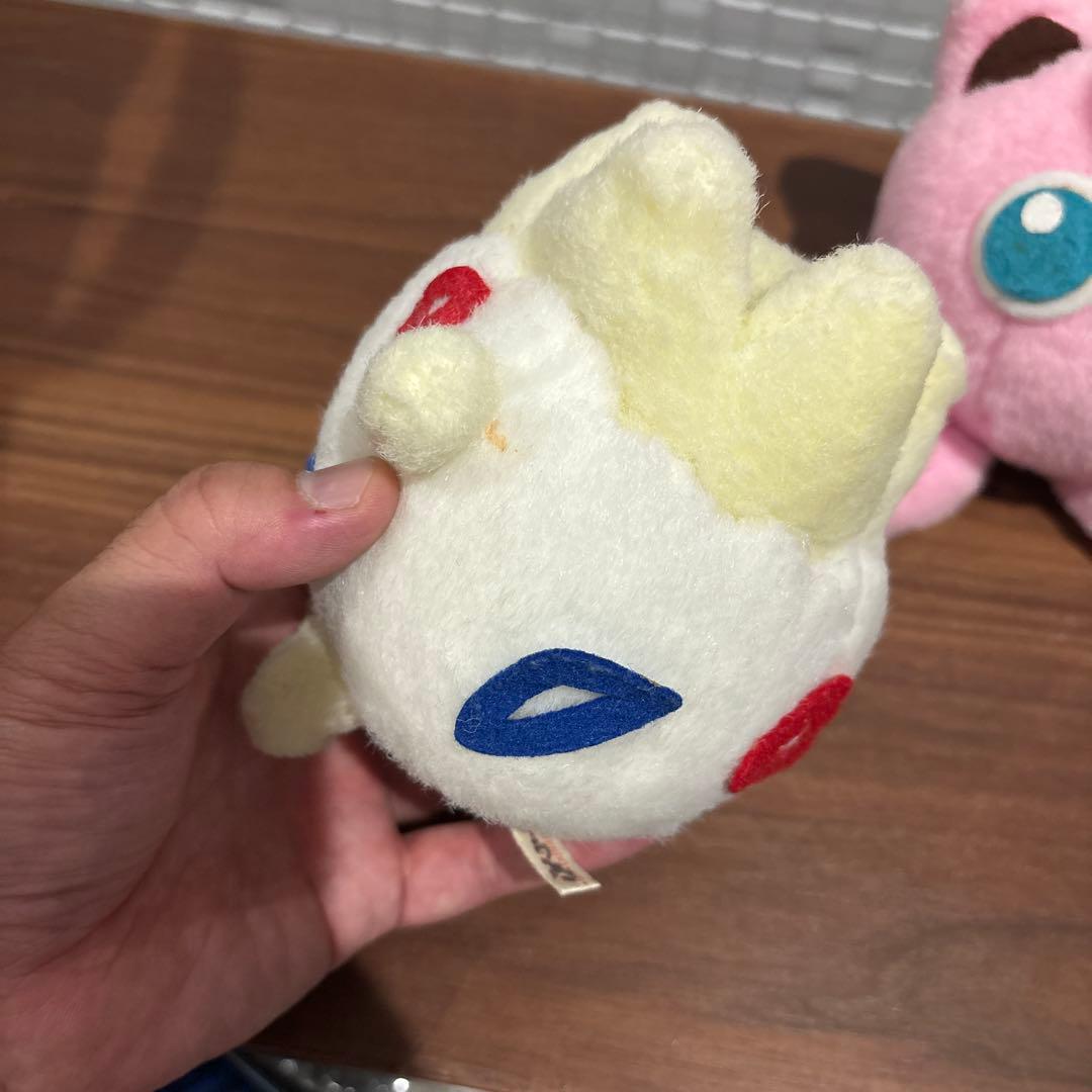 TOMY ポケモン ポケットモンスター ￼当時物 ぬいぐるみ 3体セット レトロ