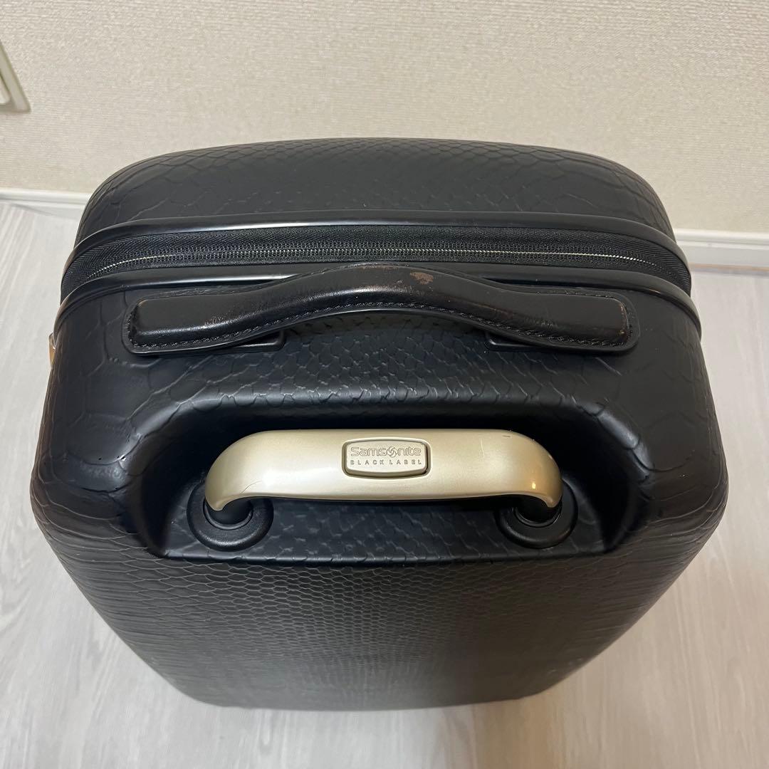 Samsonite BLACK LABEL キャリーケース　パイソン柄