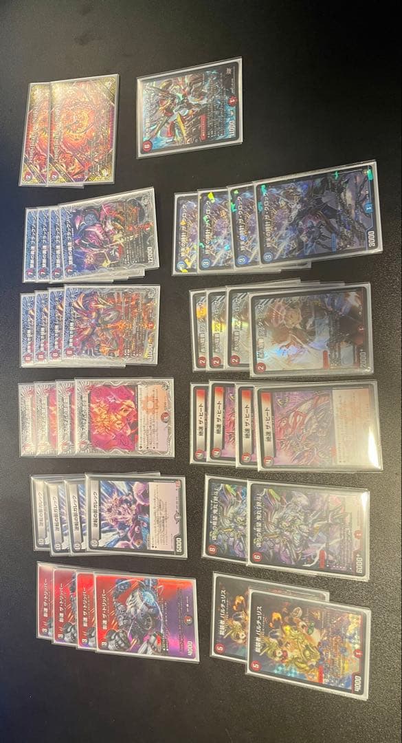 デュエルマスターズ デッキまとめ売り　デッキパーツ付き