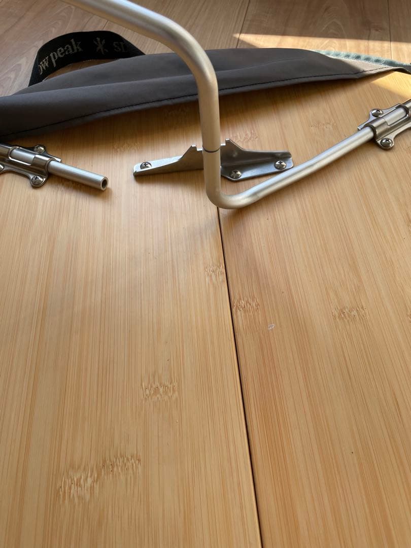 スノーピーク　 peak ワンアクションちゃぶ台竹 M 直径65センチ