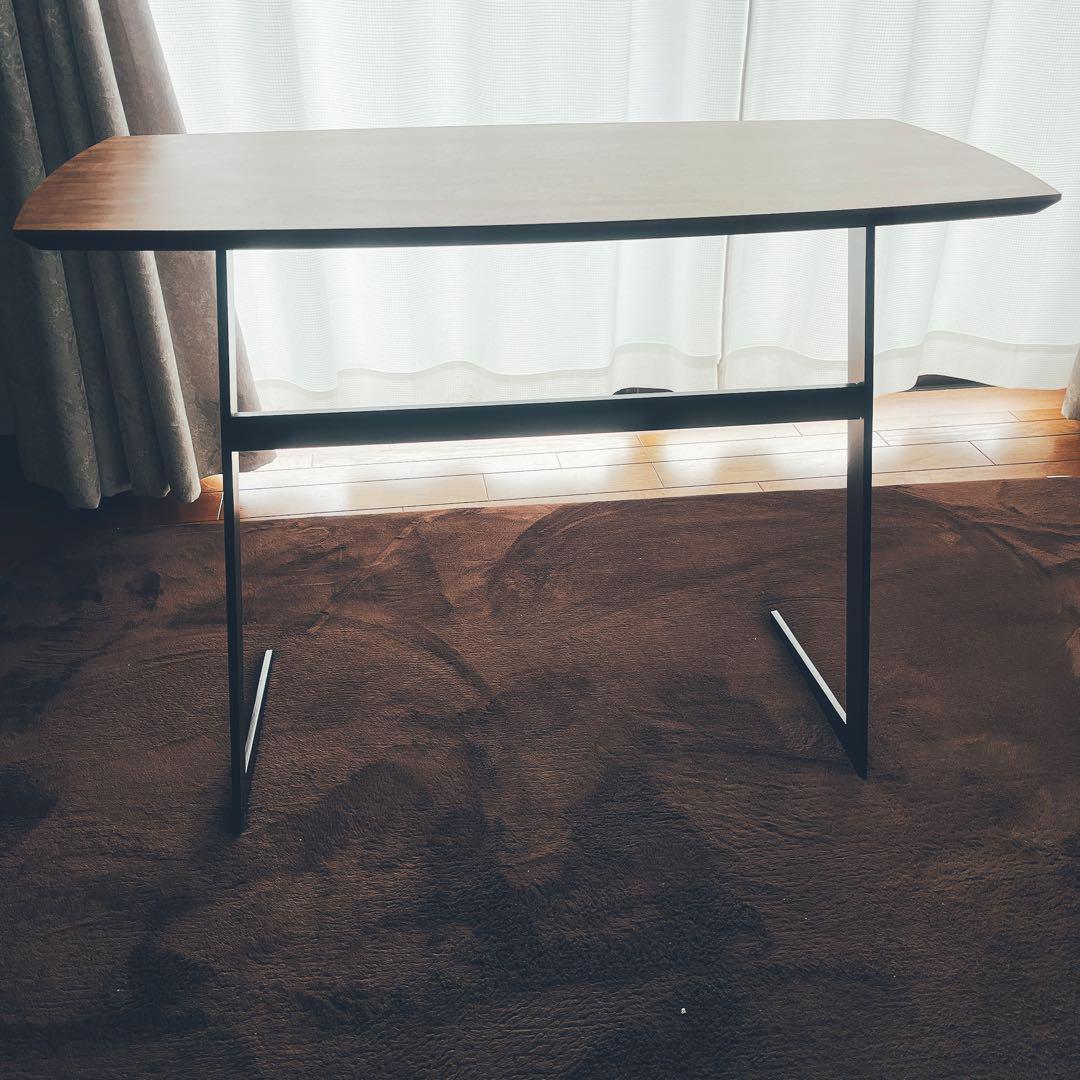 超美品】ニトリ サイドテーブル Nファルコ コーヒーテーブル MBR