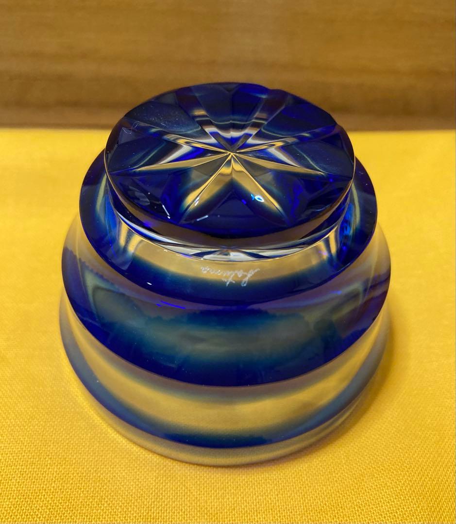 薩摩切子　薩摩びーどろ工芸　お猪口ペア