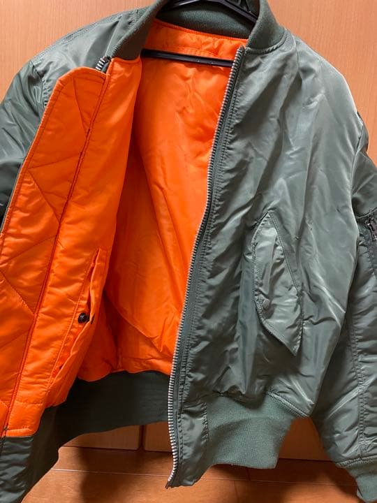 中田商店VALLEYAPPARELバレイアパレルフライトジャケット　カーキ