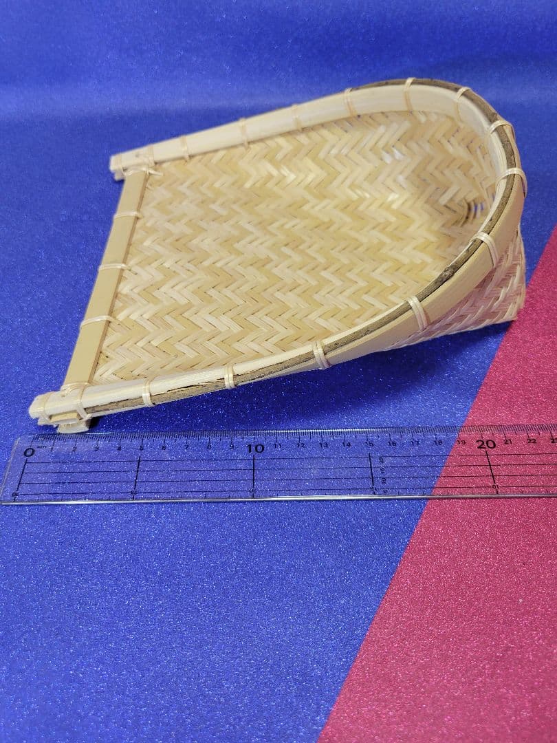 竹編み　ちりとり籠(竹細工)