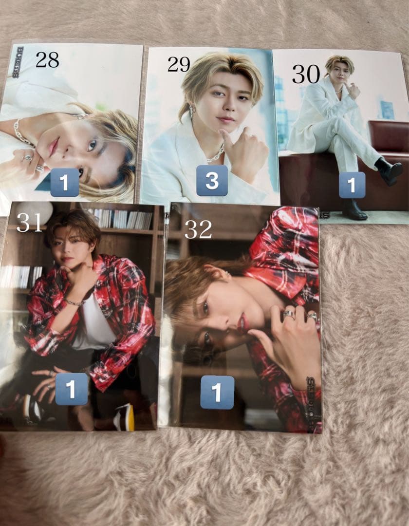 1枚150円 BUDDiiS SEIYA 生写真