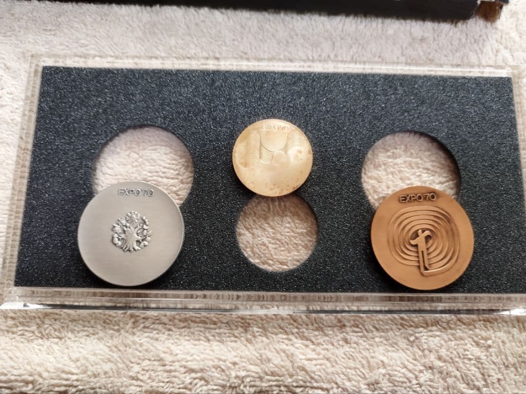 ゆ*ん様 日本万国博覧会記念メダル　EXPO70金銀銅