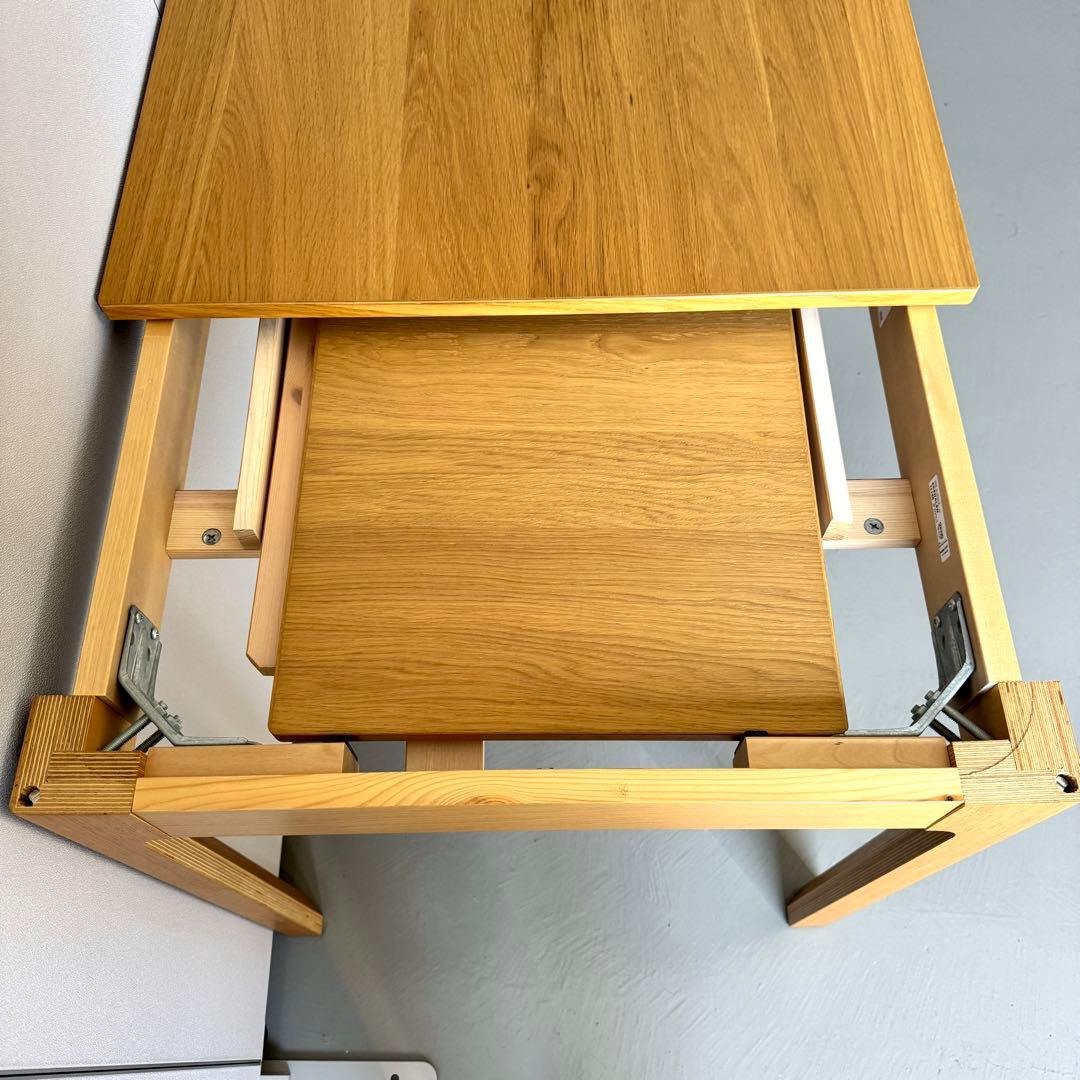 【美品/セット割有り】IKEA 伸長式テーブル EKEDALEN オーク調