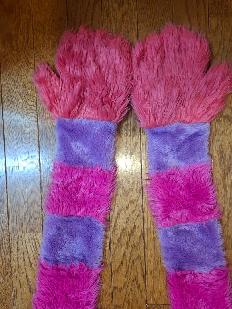 チシャネコ　マフラー　ファンキャップ