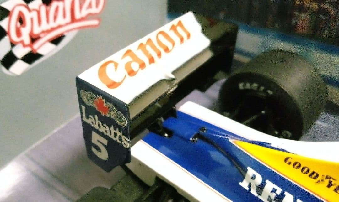 カルツォ 1/18 F1 ウィリアムズ FW14B N.マンセル