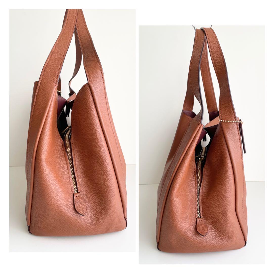 コーチ COACH ハンドバッグ ハドリー ホーボー レザー ほぼ新品