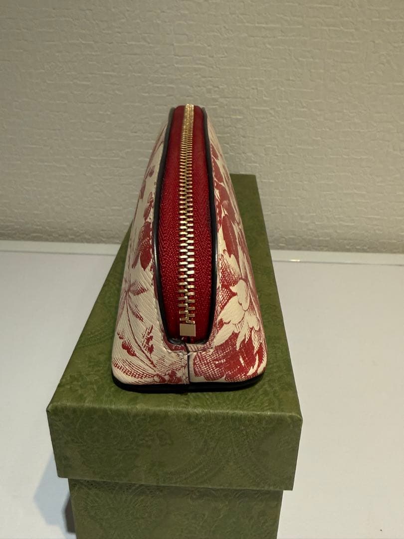 ♡GUCCI♡ 新品同様！花柄ペンケース　付属品完備