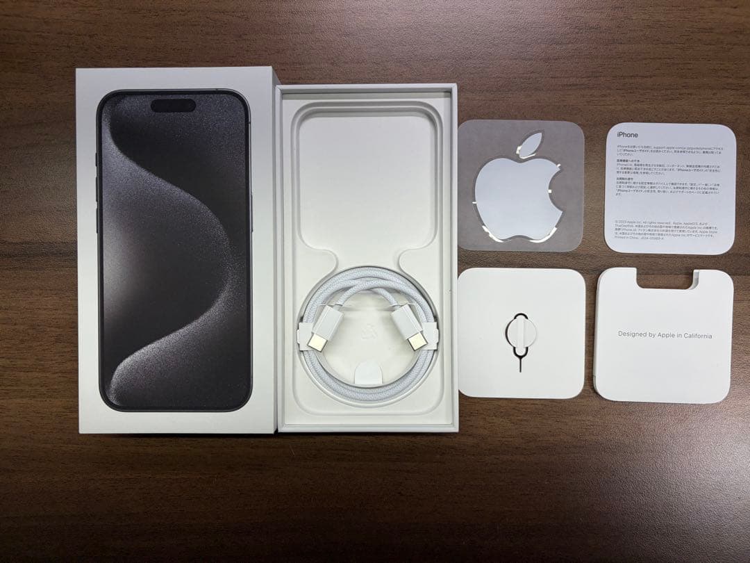 iPhone 15 Pro 128GB SIMフリー　ブラック