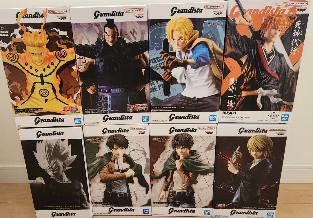 Grandista フィギュア 8体セット