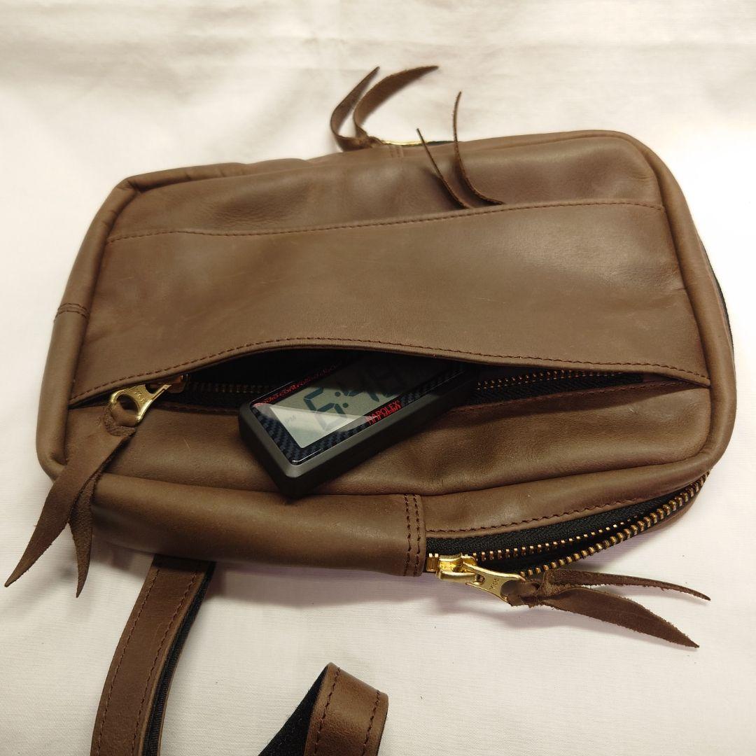 【2,300円値下げ！】未使用美品デグナーW-49レザーホルスターバッグ