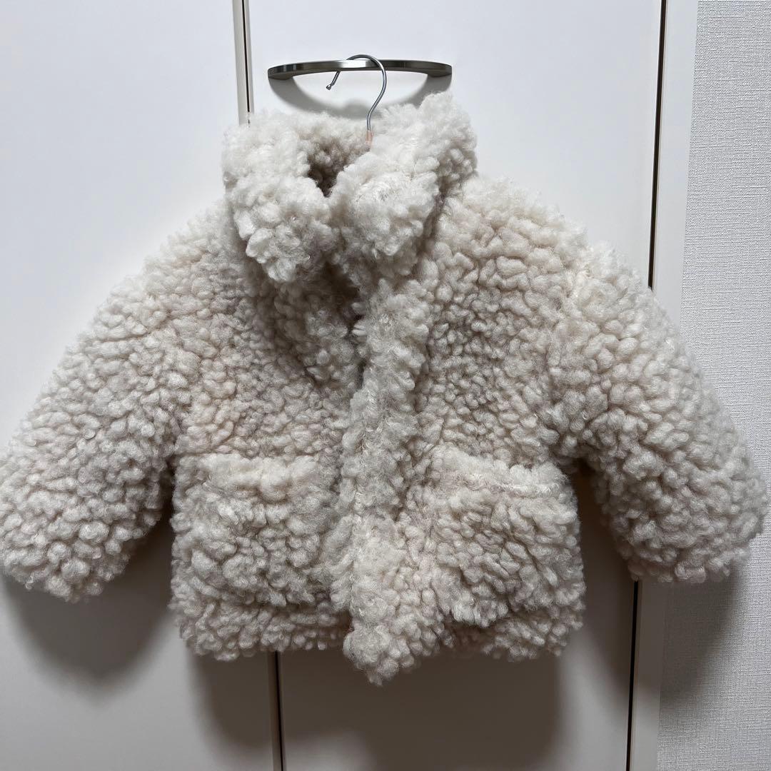 chaisy style ボアコート