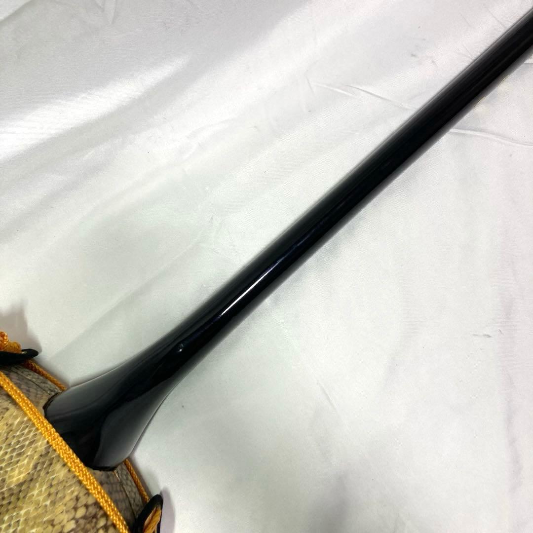 三線 沖縄 蛇革 蛇皮 本革 強化張り 付属品 和楽器 初心者 中級者