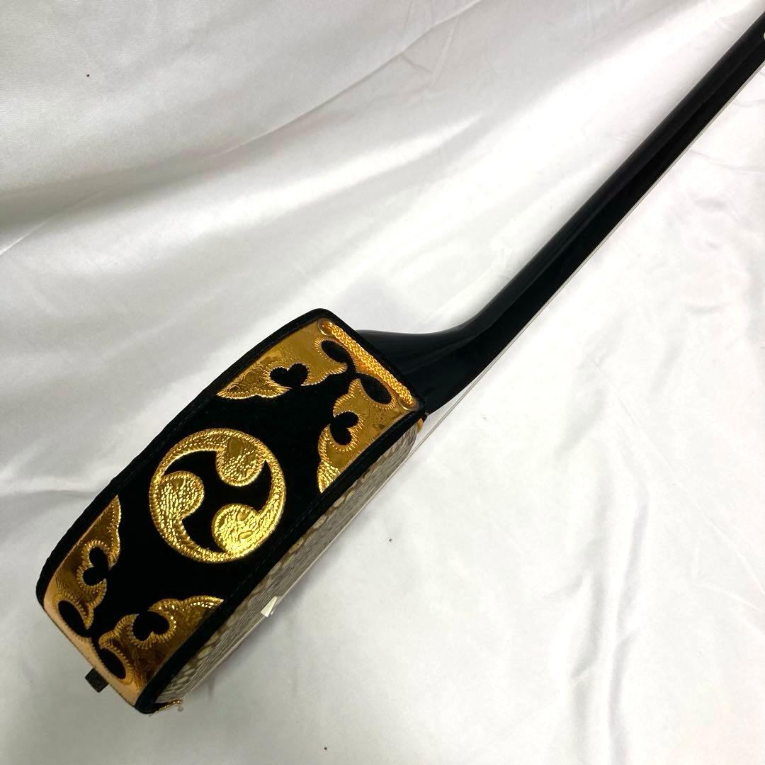 三線 沖縄 蛇革 蛇皮 本革 強化張り 付属品 和楽器 初心者 中級者