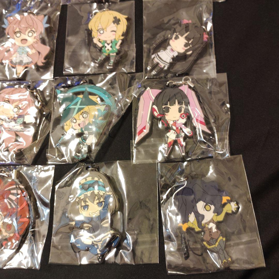 戦姫絶唱シンフォギアGX ラバーストラップ　キーホルダー　セット 水樹奈々