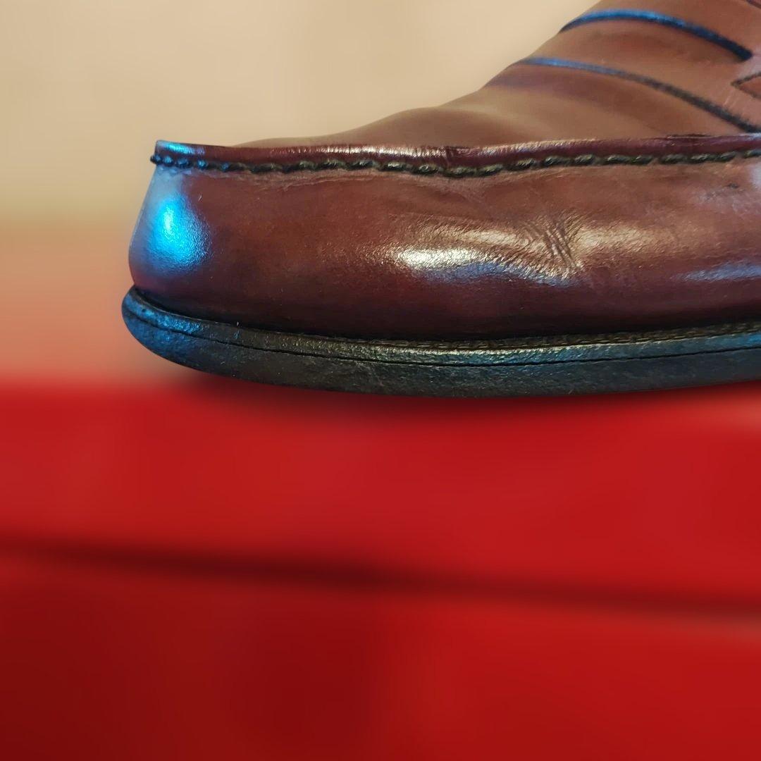 J.M.WESTON 180 シグニチャーローファー 5.5 D バーガンディ