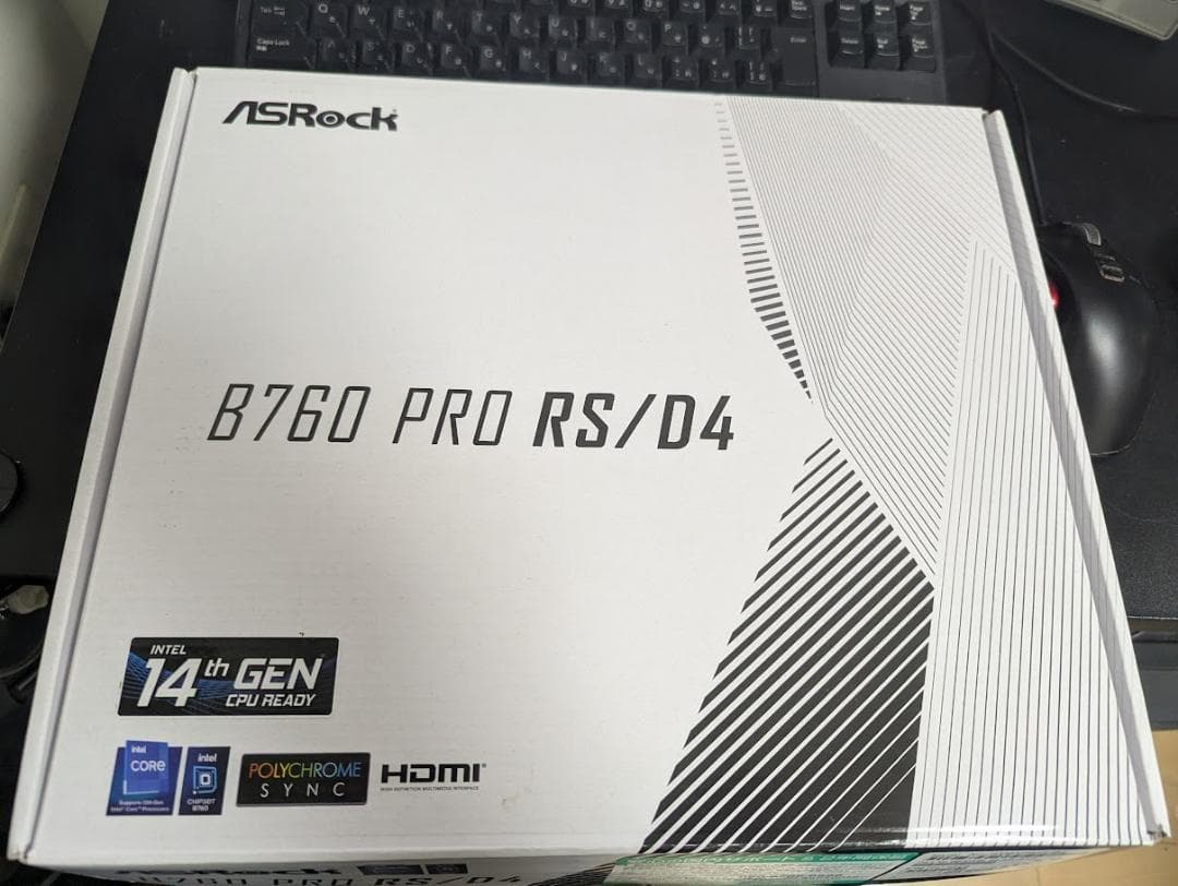 ASRock B760 PRO RS/D4 メーカー整備品