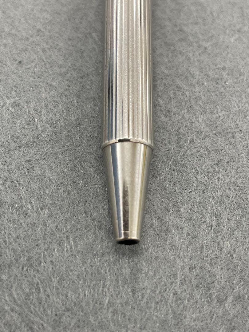 Cartier カルティエ ボールペン マストII シルバープレート ゴドロン