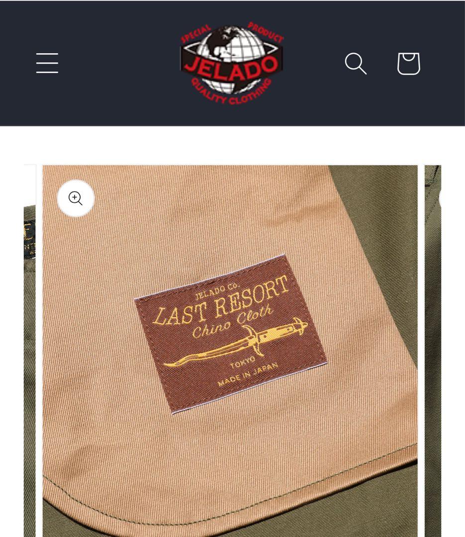 パンツ JELADO Lastresort Chino Cloth XL