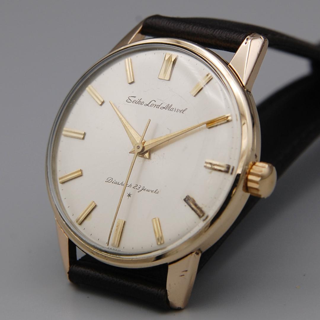 【OH済み】セイコー ロードマーベル 手巻き時計 アンティーク