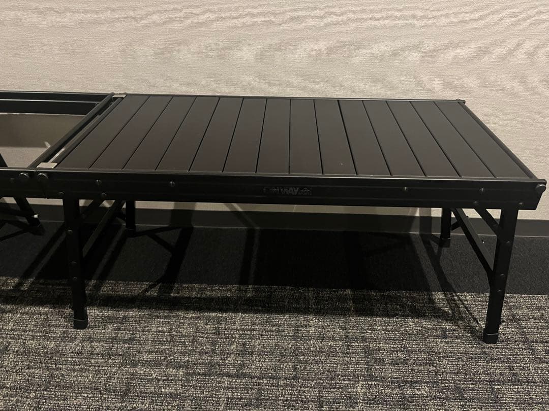 【週末値下】ON WAY/アウトドアテーブル3点セット