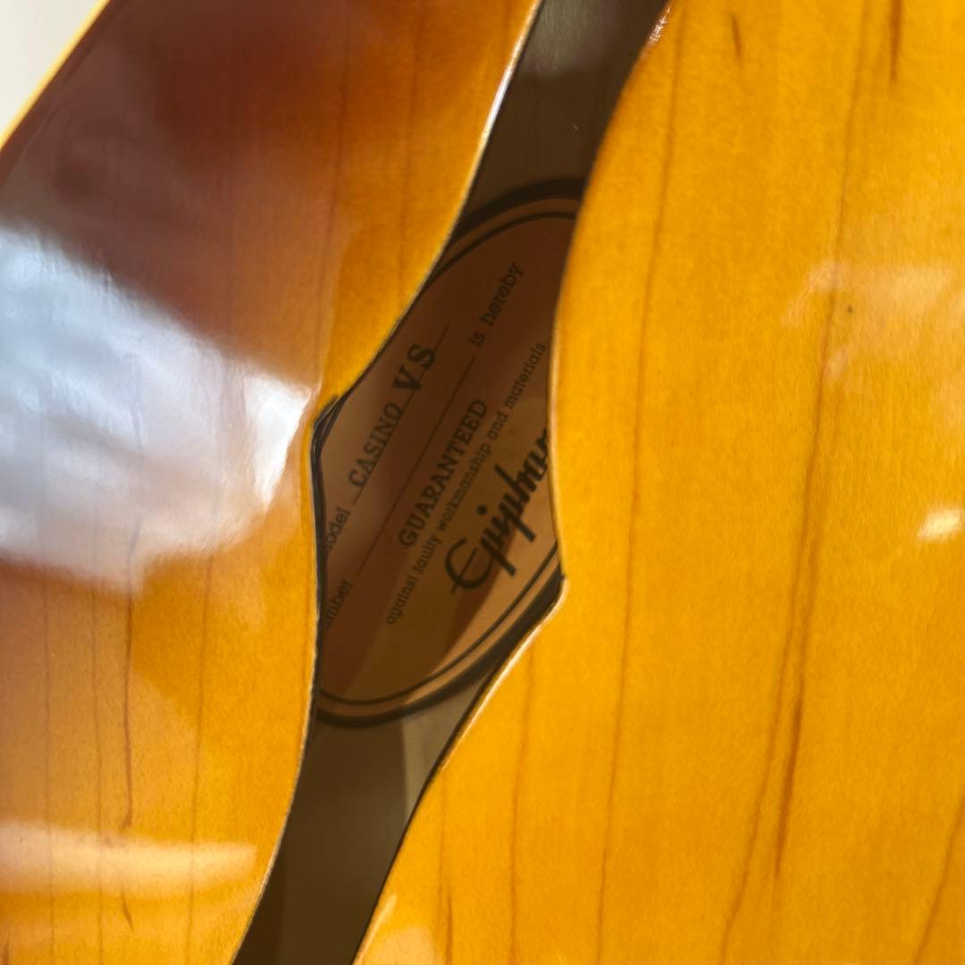 韓国製 05年 Epiphone Casino VS