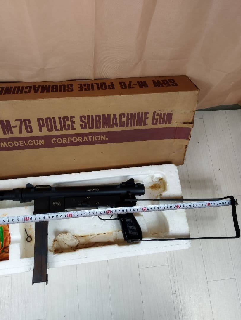 希少　MGC製モデルガン S&W M-76 元箱付 SPG規格品