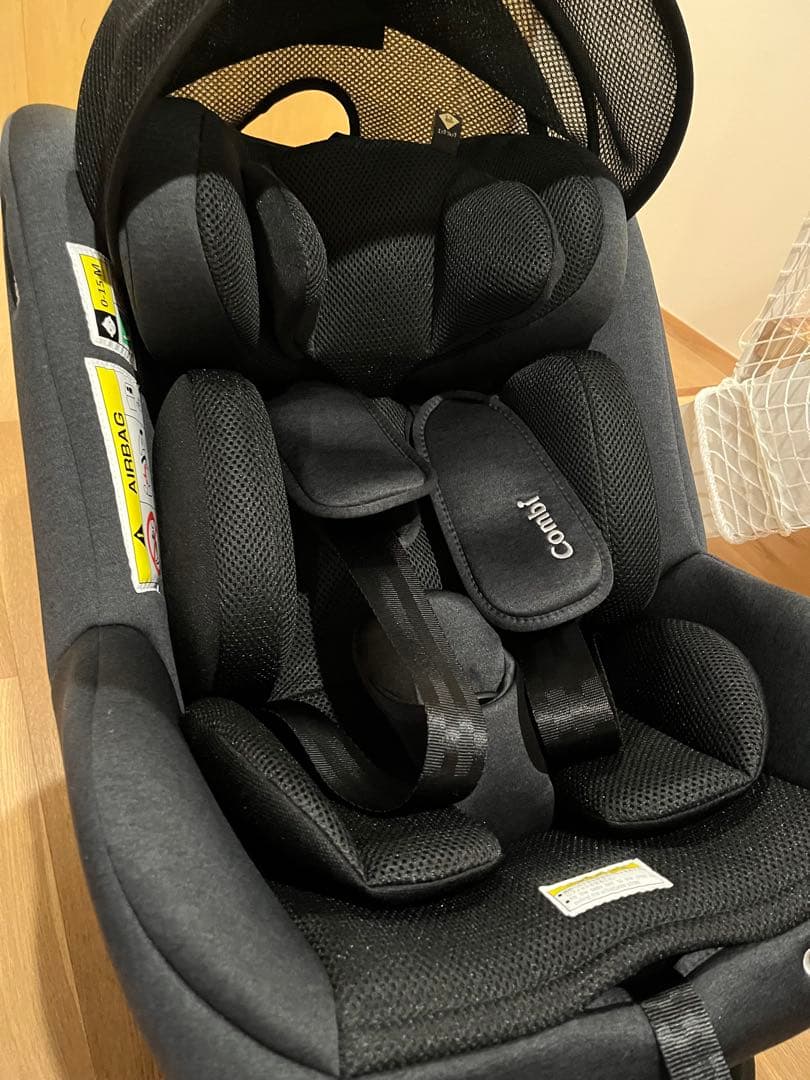 美品　コンビ クルムーヴ　エッグショック CA チャイルドシート ISOFIX